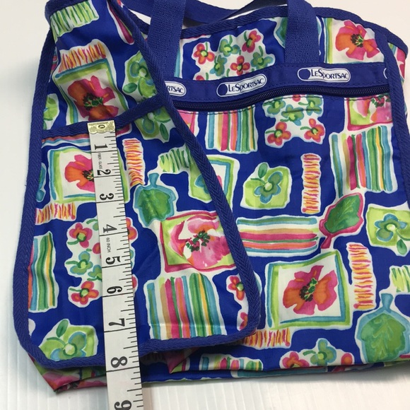 LeSportsac floral multi-purposes tote bag - Picture 8 of 14